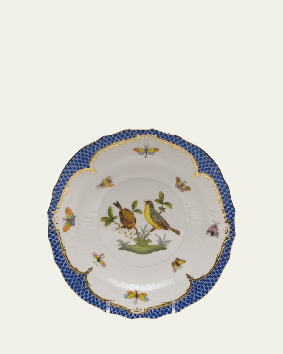 Rothschild Blue Motif 07 Salad Plate